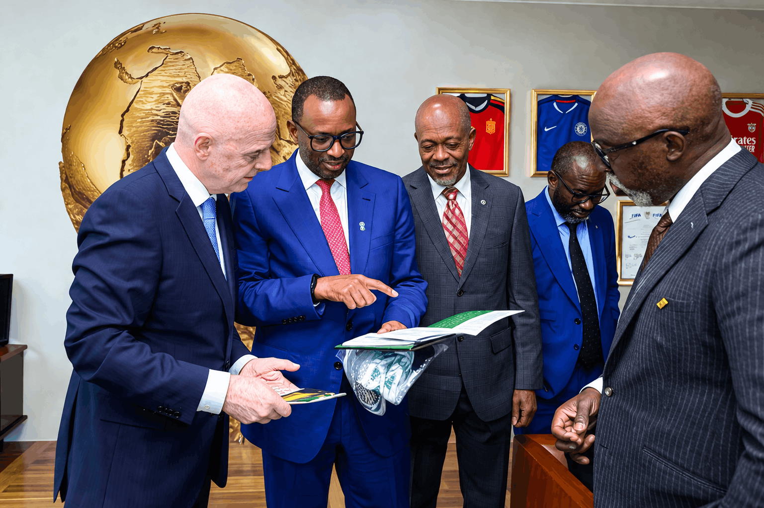 FIFA president Gianni Infantino has called for stronger structures and development pathways in Nigerian football as FIFA engages the NSC and NFF on reforms.