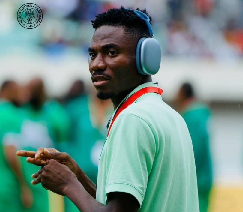 Moses Usor has revealed how Moses Simon’s advice encouraged him to take on defenders and score the spectacular winner against Madagascar.