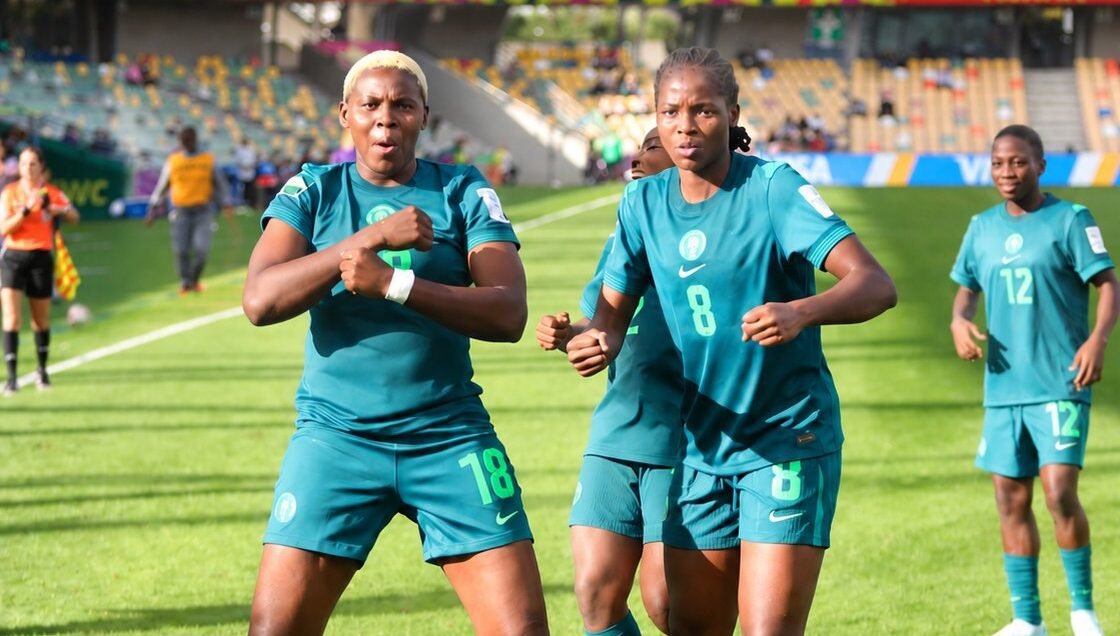 Nigeria’s Falconets beat England 3–0 in the Round of 16 to reach the quarter-finals of the 2026 FIFA U-20 Women’s World Cup, extending their unbeaten record against England at the tournament.