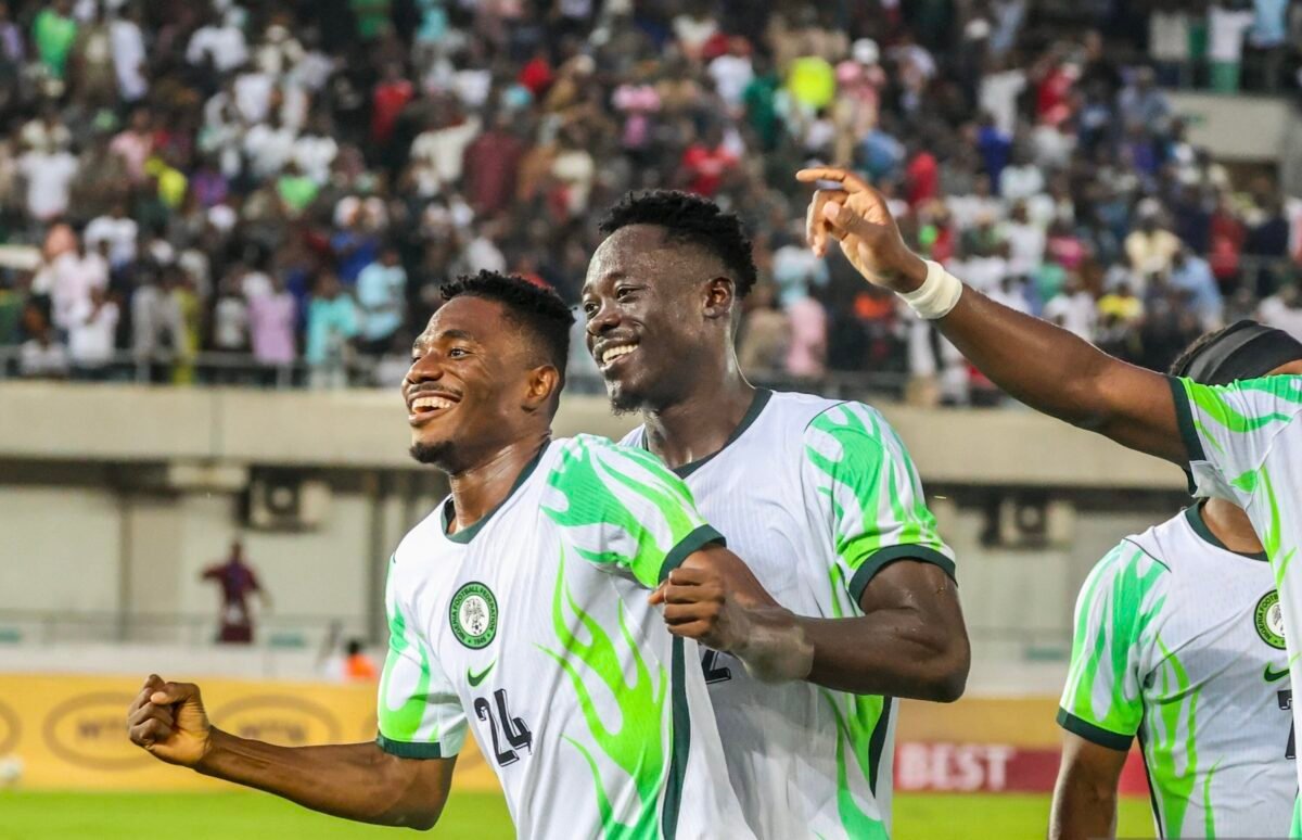 Moses Usor has revealed how Moses Simon’s advice encouraged him to take on defenders and score the spectacular winner against Madagascar.