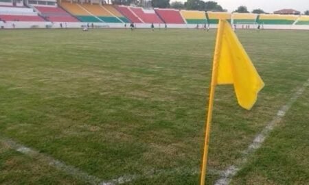 CAF has apologised to the NFF over the poor pitch used for Nigeria’s 3-0 defeat by Guinea-Bissau and reportedly banned the 24 de Setembro Stadium from the remaining AFCON qualifiers.