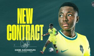 Deborah Abiodun has signed a new deal with Washington Spirit, but the Super Falcons midfielder’s latest commitment carries a bigger story about her rise in the US.