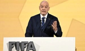 FIFA president Gianni Infantino says 40 of Africa's 54 nations can now host home matches on their own soil, with the governing body targeting full compliance across the continent.