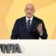 FIFA president Gianni Infantino says 40 of Africa's 54 nations can now host home matches on their own soil, with the governing body targeting full compliance across the continent.