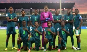 Nigeria bounce back from their opening defeat with a 2-0 win over Puerto Rico at the U-17 Women’s World Cup, setting up a crucial Group B showdown with Korea DPR.