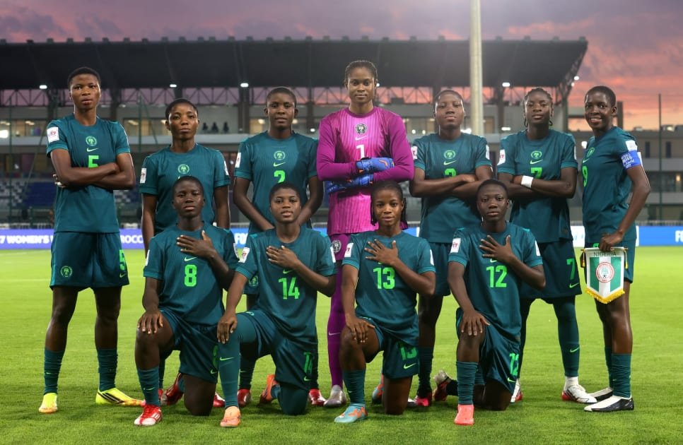 Nigeria bounce back from their opening defeat with a 2-0 win over Puerto Rico at the U-17 Women’s World Cup, setting up a crucial Group B showdown with Korea DPR.