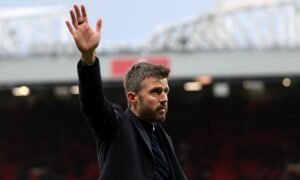 Michael Carrick addresses uncertainty surrounding his Manchester United future after Bournemouth’s 3-0 win, but his response leaves one question still hanging.