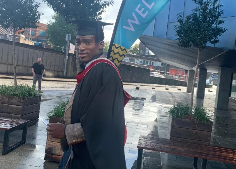 Nigeria striker Taiwo Awoniyi has revealed how a promise to his father has kept him studying throughout his football career, with his latest qualification his third.