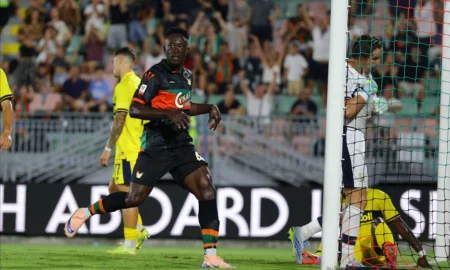 Super Eagles star Akor Adams inspires Venezia against Napoli in a dramatic Serie A clash that delivered a stunning twist.
